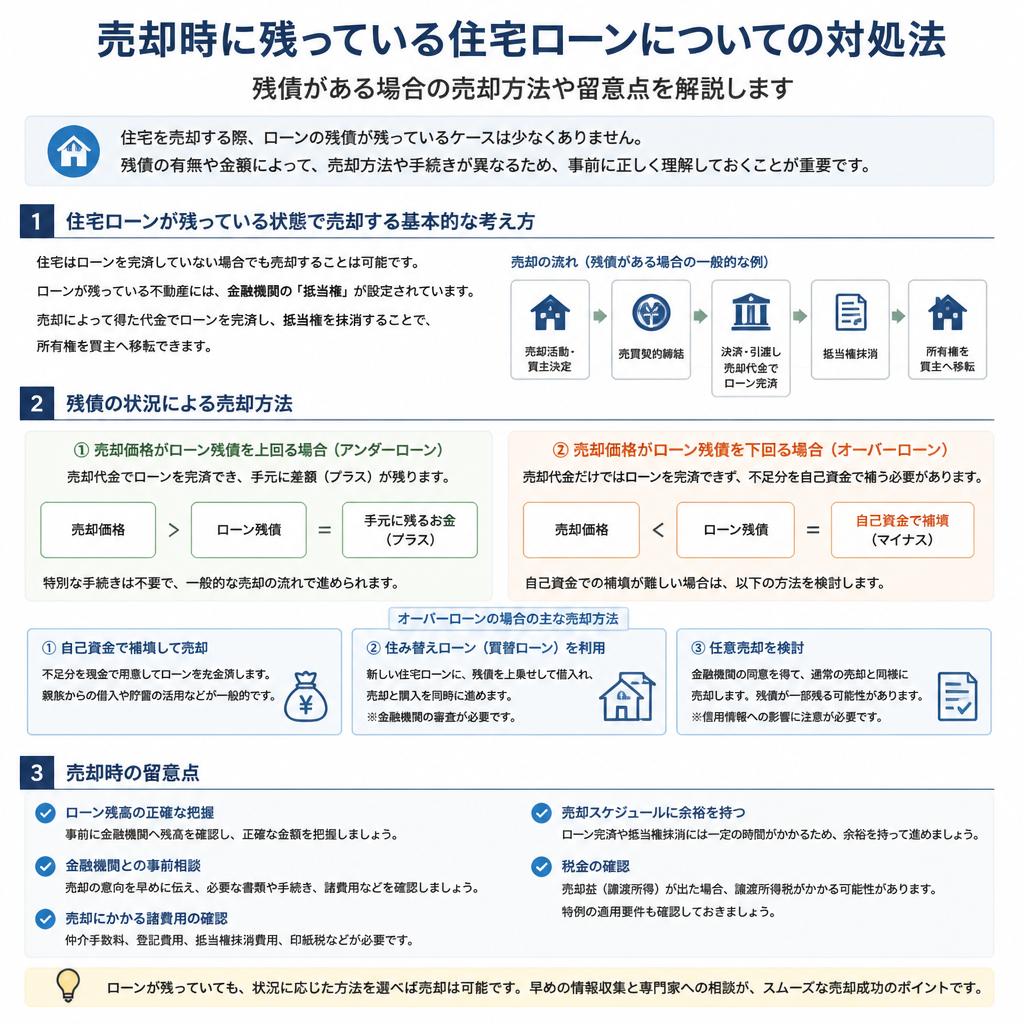 住宅ローンの取り扱いと注意点