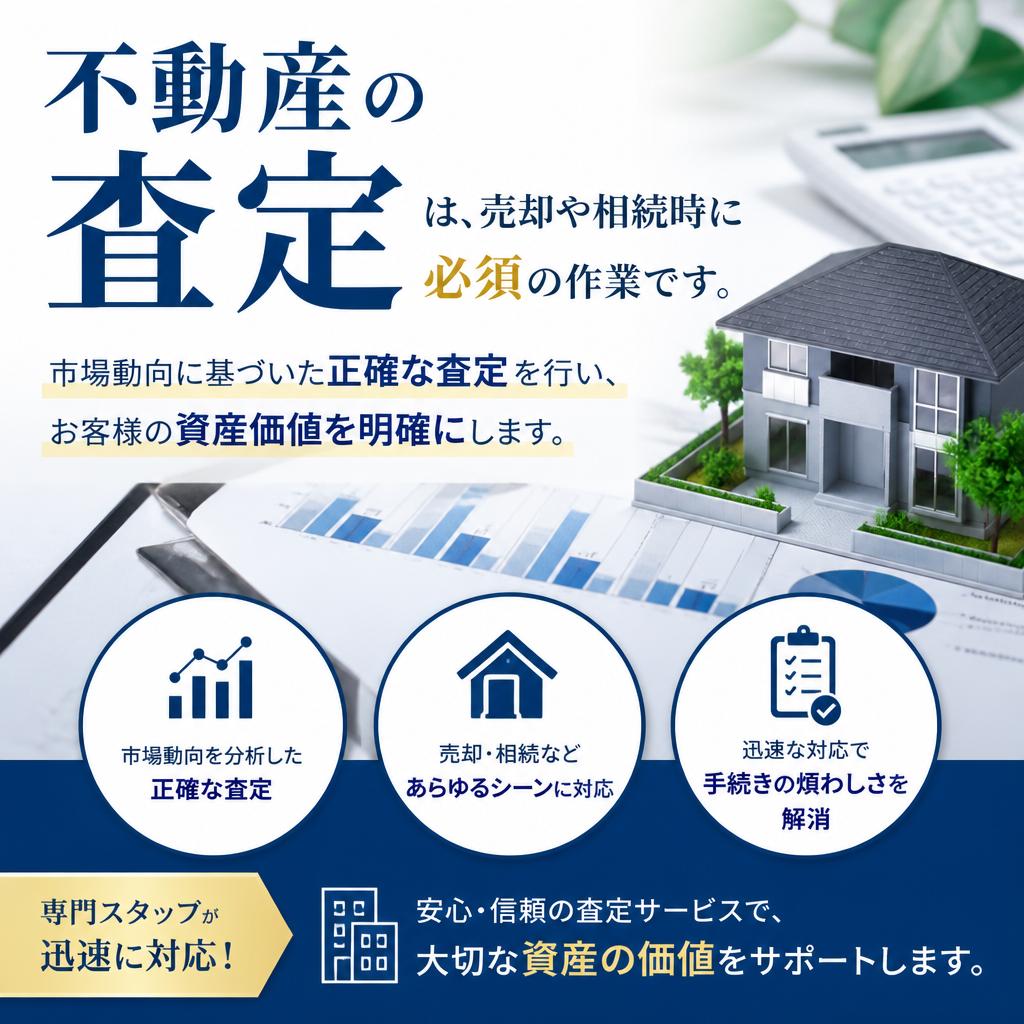 スムーズな査定サービスで正確な資産価値を把握