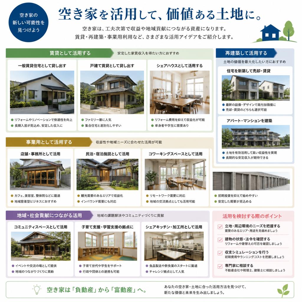 土地活用のアイデア