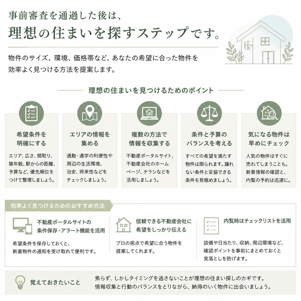 理想の物件検索を始めよう！