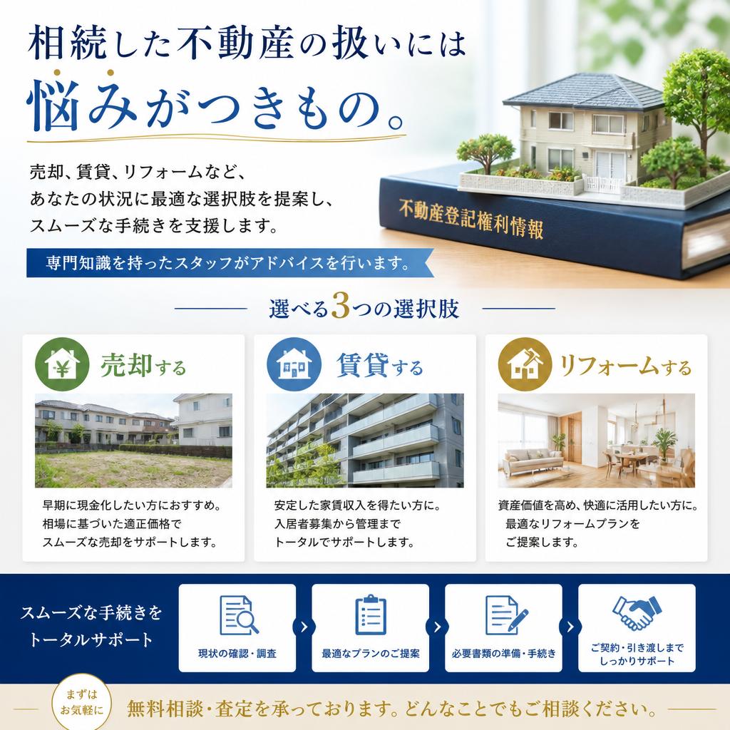 相続した不動産の活用法