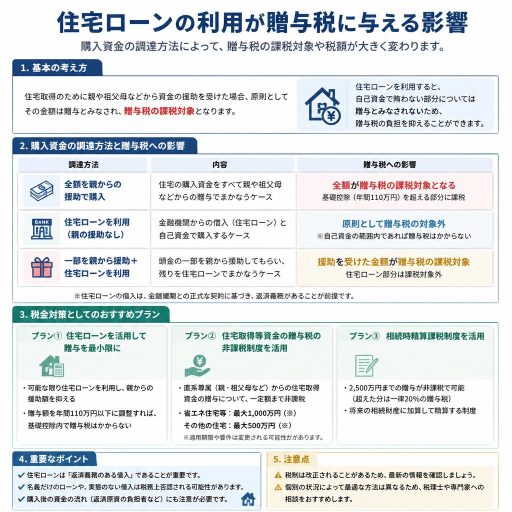 住宅ローンを活用した税金対策