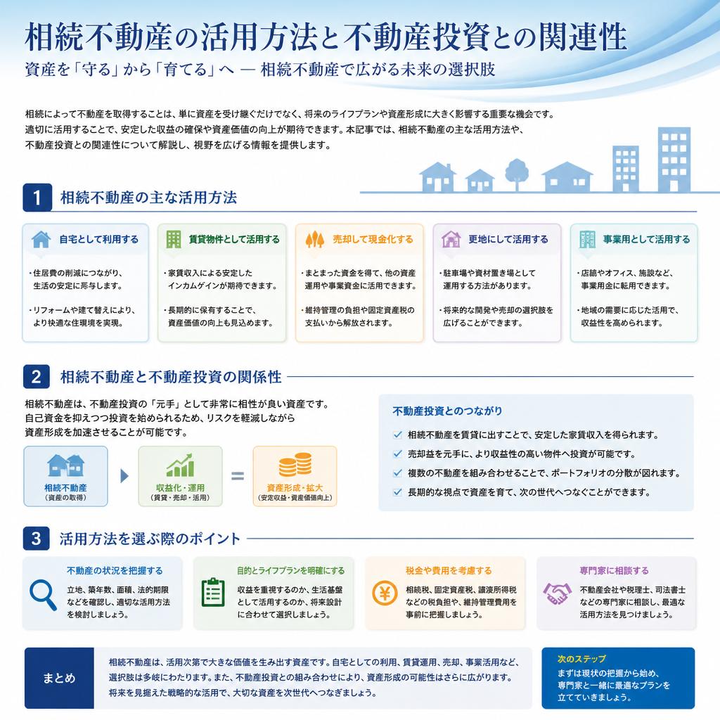4. 相続と不動産投資の関連