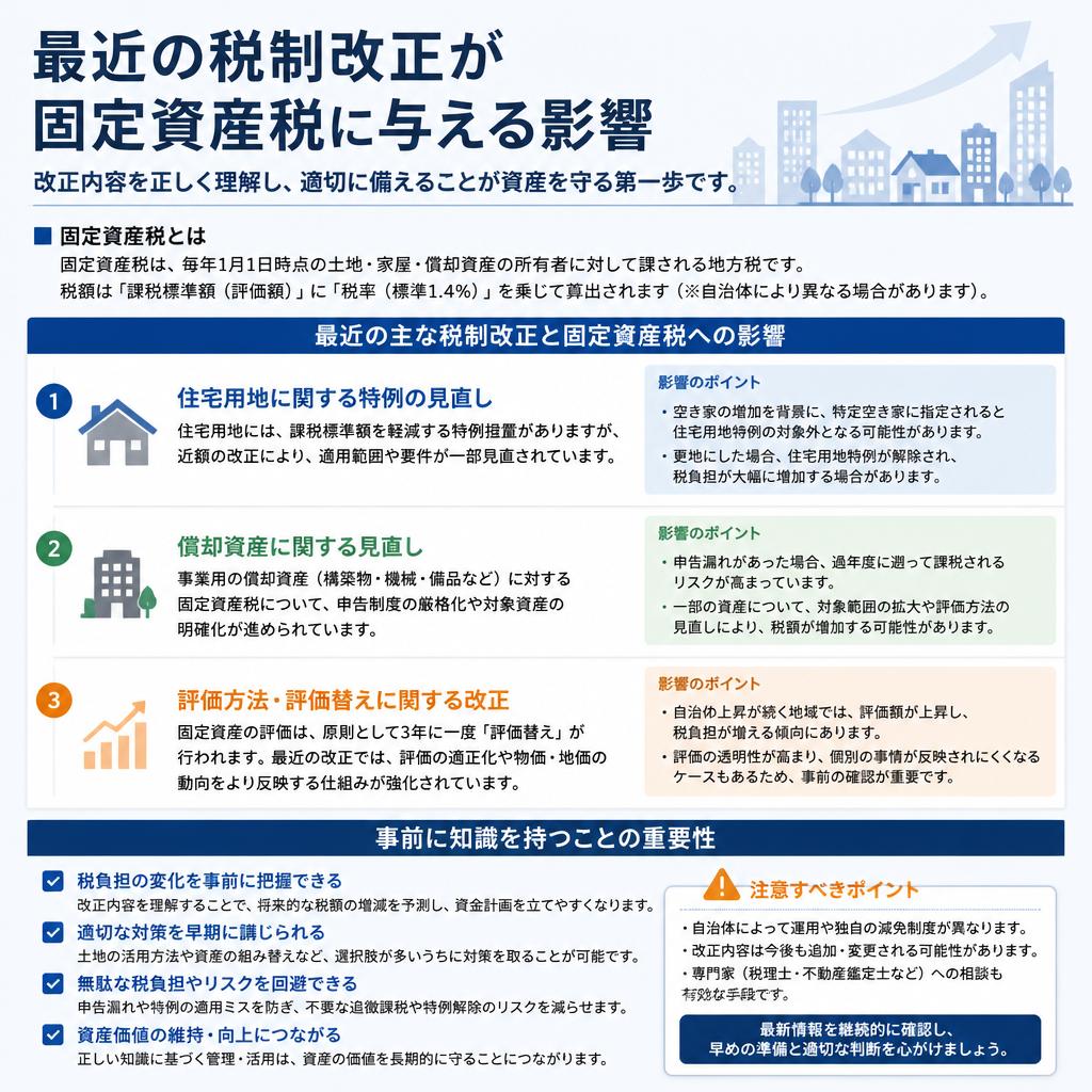 2. 固定資産税の新常識：税制改正がもたらす影響