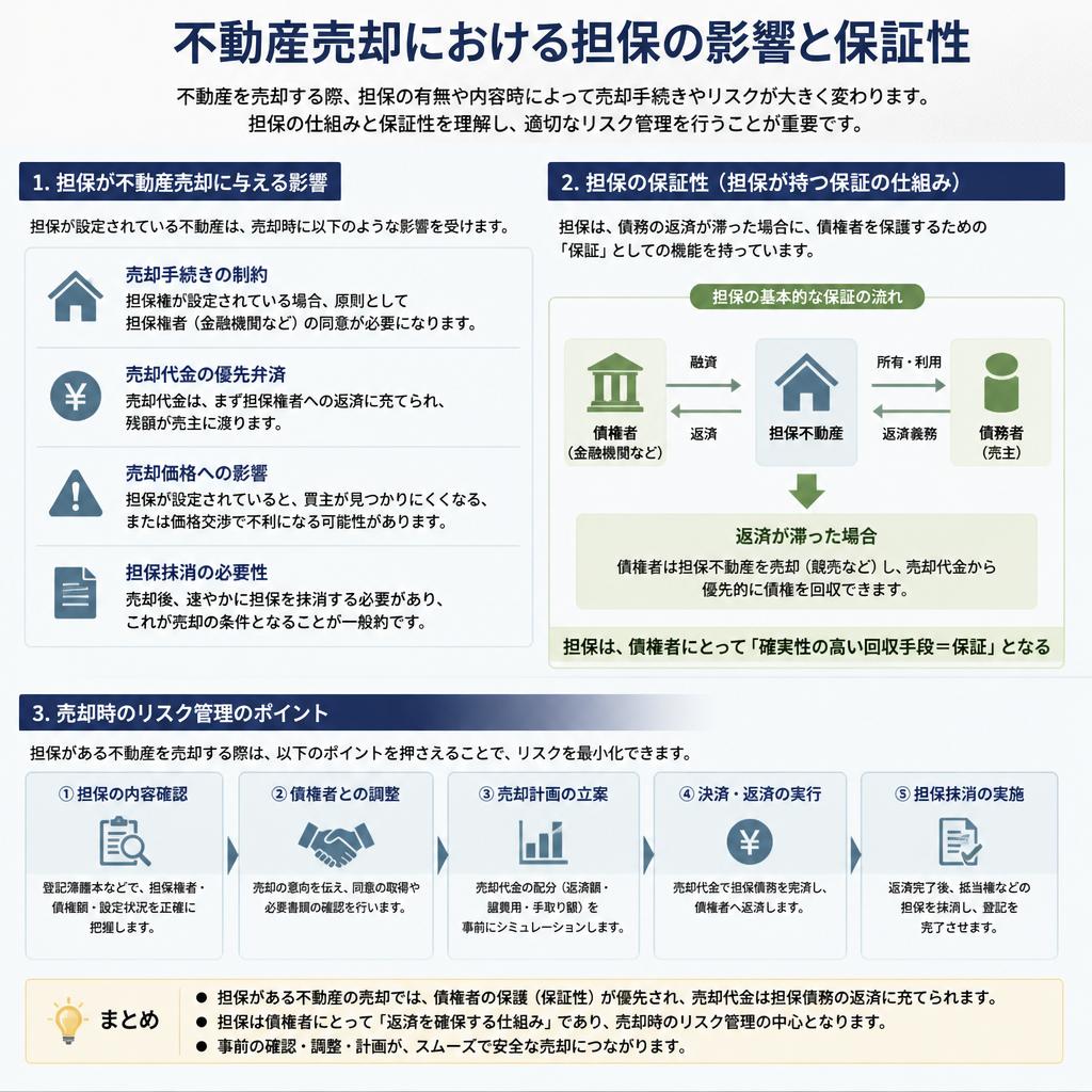 不動産売却と担保の関係