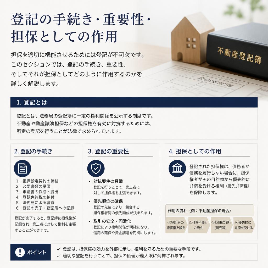 登記の重要性とそのプロセス