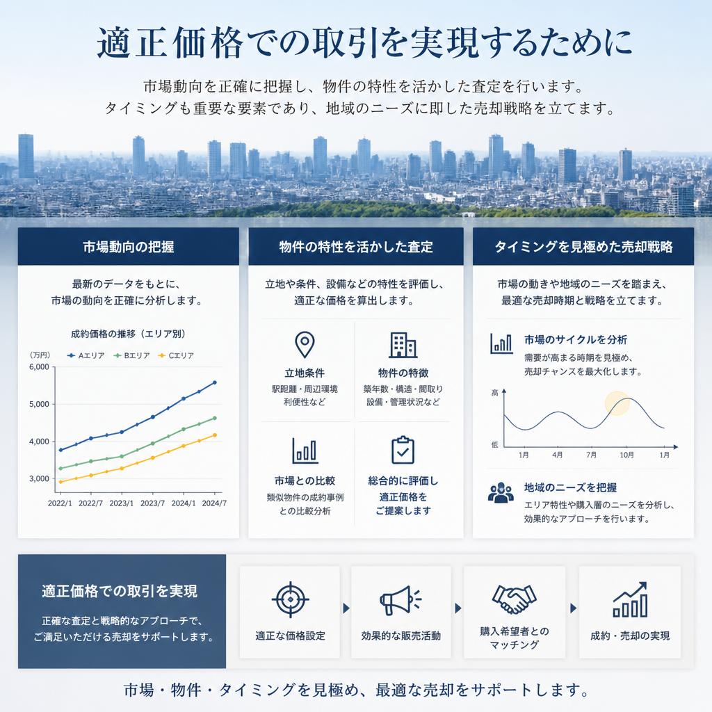 早期売却実現のための市場分析