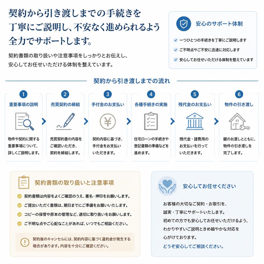 スムーズな売却手続きの流れ