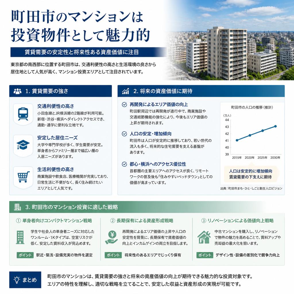 投資物件としての町田市