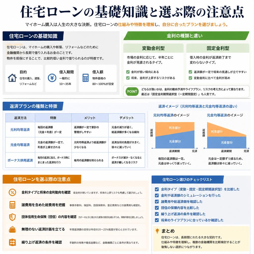 4. 住宅ローンの選び方
